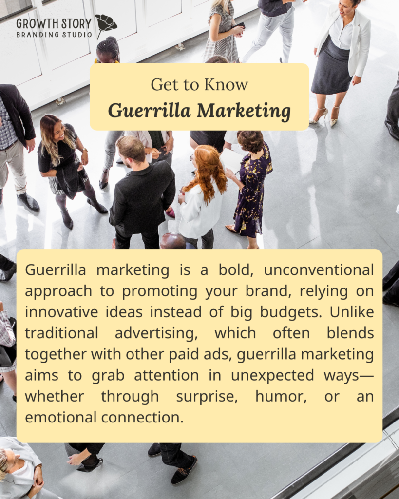 guerrilla marketing ideas, overview of guerrilla marketing