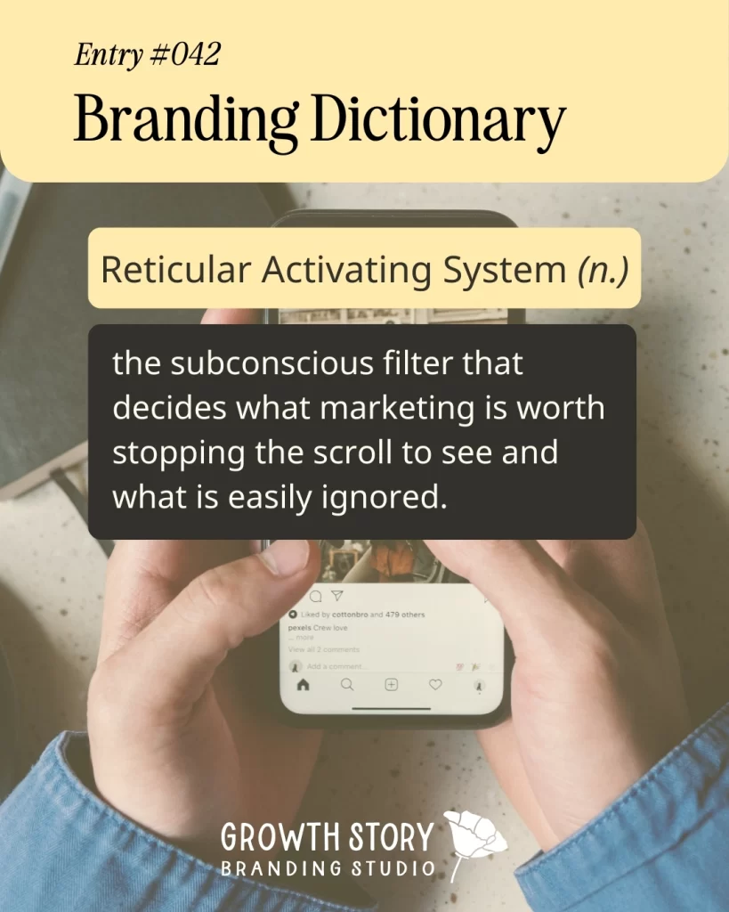 how to make your brand stand out with marketing that uses the reticular activating system power of the brain